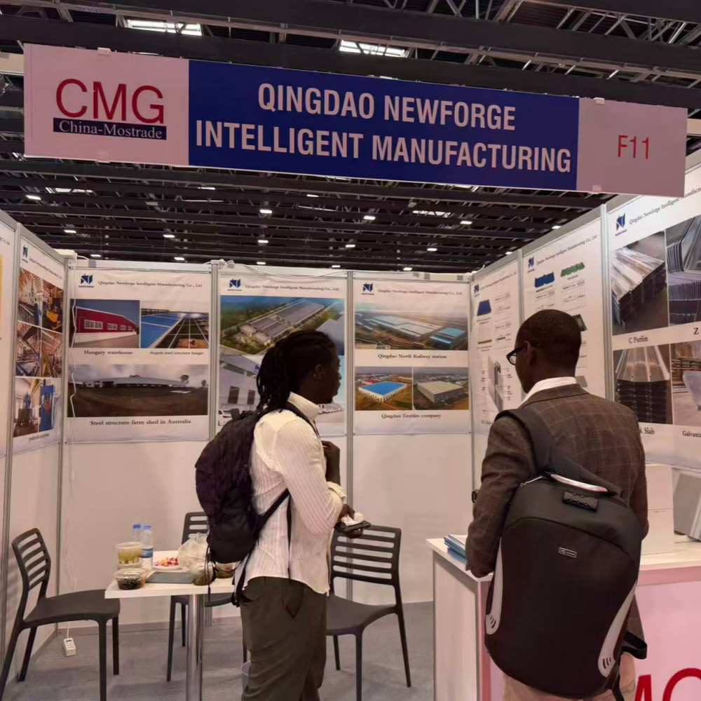 Qingdao Newforge Intelligent Manufacturing Co., Ltd. กำลังเข้าร่วมในงาน Build Expo ครั้งที่ 2 อาบีจาน ไอโวรีโคสต์