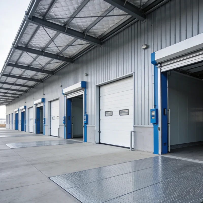 อาคารโครงสร้างเหล็กห้องเย็น