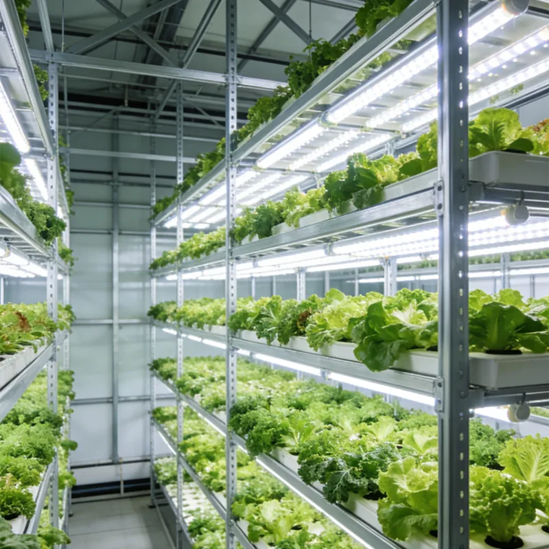 บ้านปลูกโครงสร้างเหล็กไฮโดรโปนิกส์