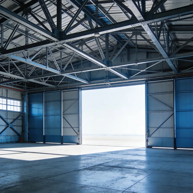 ไม้แขวนเครื่องบินโครงสร้างเหล็ก